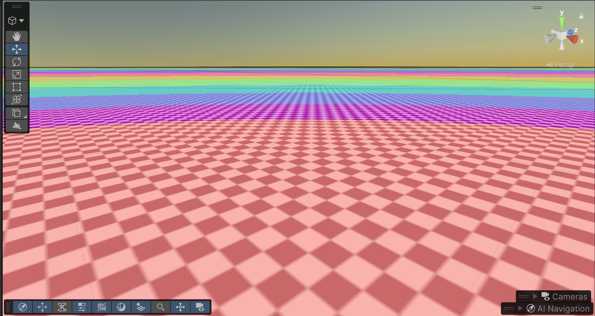 Unity URP 中将估算出的 Mipmap LOD 映射成色带