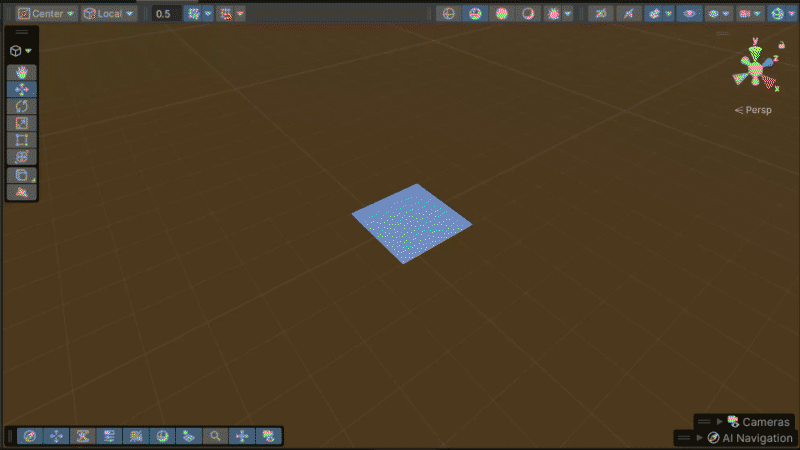 Unity URP 中相机移动时 Mipmap LOD 色带的动态变化